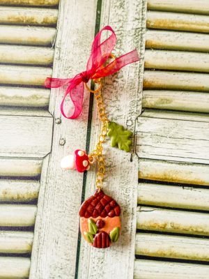 3 Porte-clés "Maison enchantée"